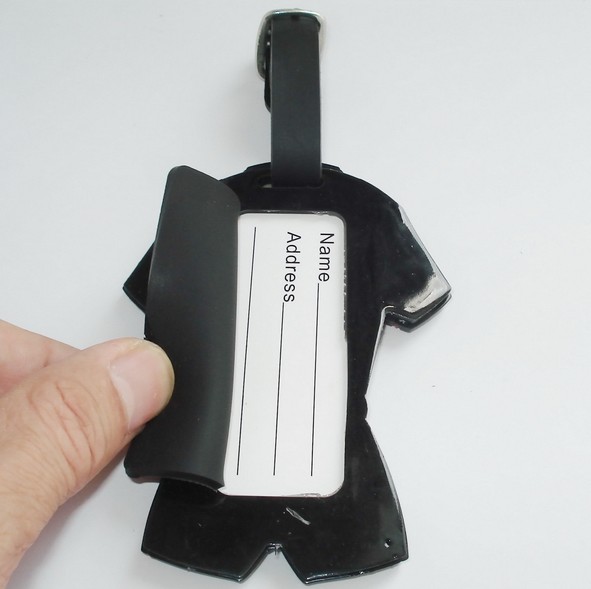 Personalized Rubber Luggage Tag PVC Travel Tag For Baggage