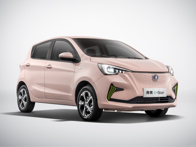 Long Range 310km Mini Electric Car E Star Changan Benben For Adults