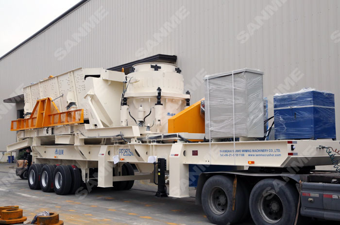Limestone Iron Ore Mining Cone Portable Stone Crusher