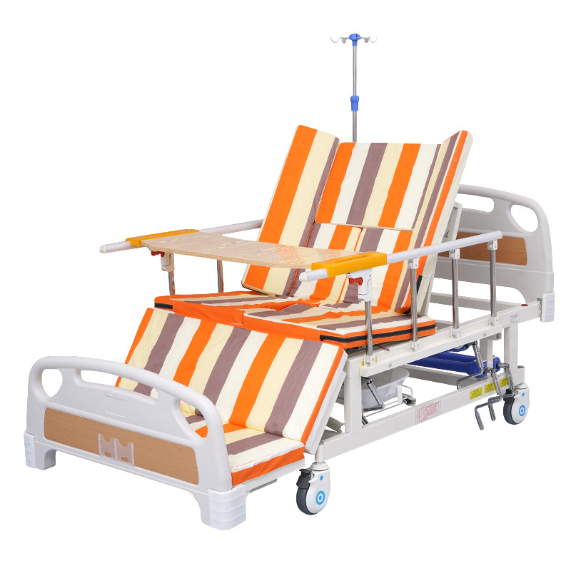 Good quality home nursing bed with toilet hole, medical bed for patient