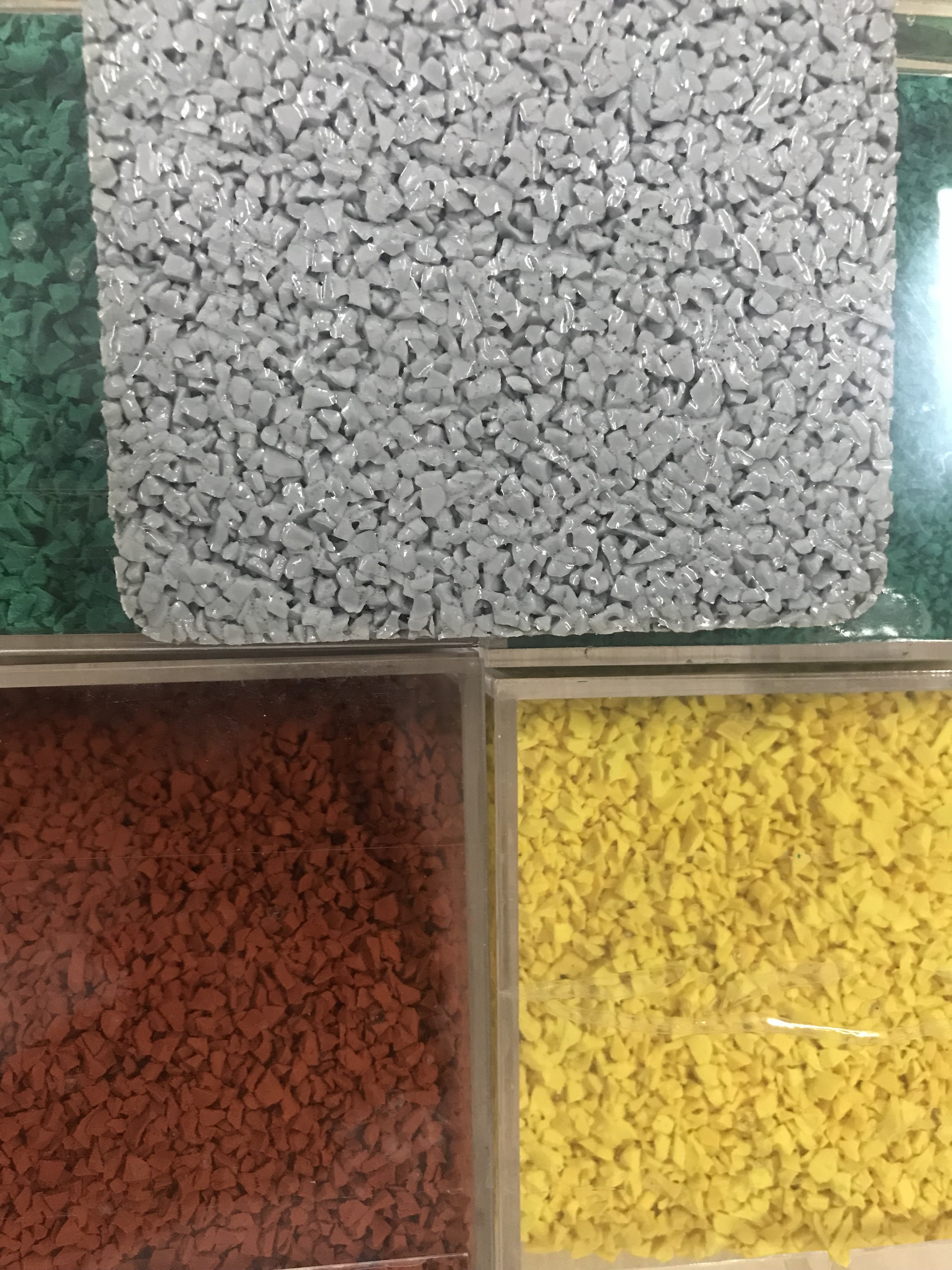 Anti UV Long Lasting Breathable Colored Rubber Granules