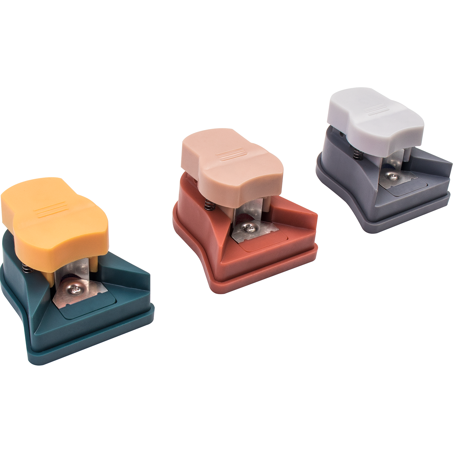 Colorful Mini Corner Rounder Punch R5mm for Office Stationery Card Photo Paper Pouches