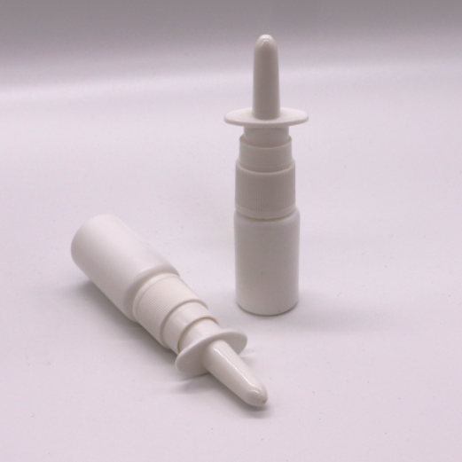 15ml/20ml/30ml HDPE Nasal Spray Plastic Bottle with Custom Color and Spray Nozzle Cap