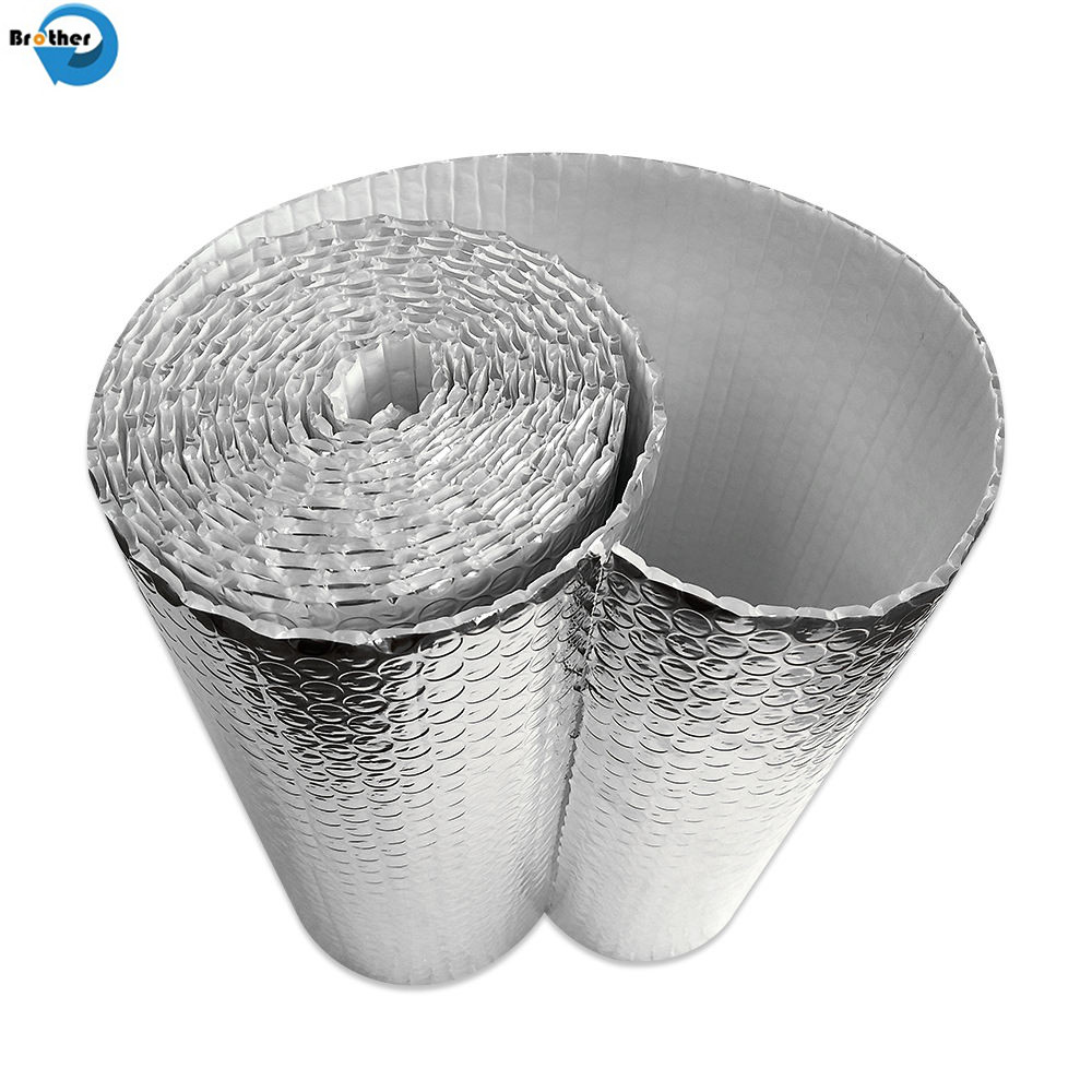 SGS Heat Resistant Membrane Ducting Aluminum Pet Film VMPET Laminate PE Aluminum Foil for Ventilation Flexible Exhaust