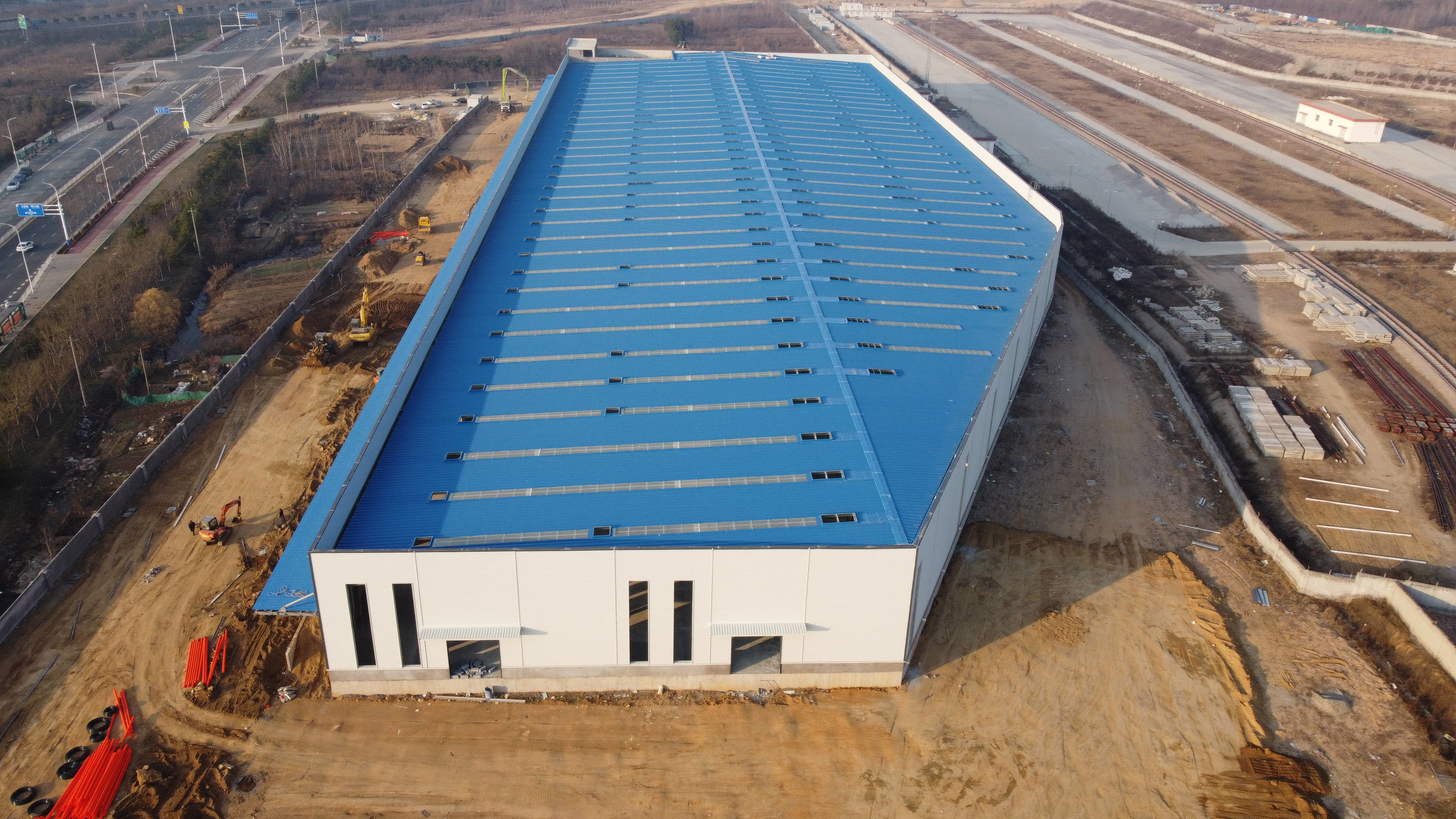 Computer Design Large Span Steel Workshop Easy Assemble Customized Factory Price Light Steel Structure Warehouse