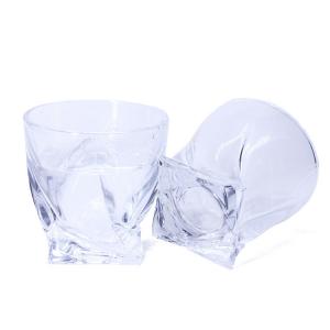 Buy cheap 300ml Spiral Old Fashioned Glass Whisky Cups Tumbler ODM product