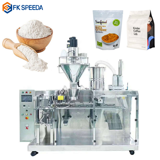 Full Automatic Rotary Food Powder Premade Bag Pouch Packing Machine for Food Industry