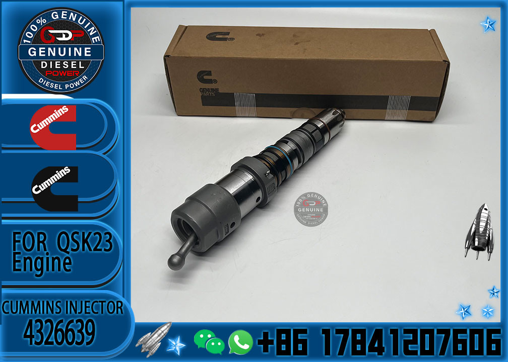 4326639 Original QSK23 QSK60 QSK19 Diesel Fuel Injector 6560-11-1114 4088420 4077076 4062090 4902827 4326639