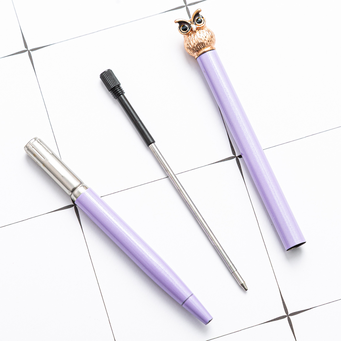 2022 Popular Custom Logo Owl Ballpoint Pen with Fast Shipping and Gel Pen Novelty
