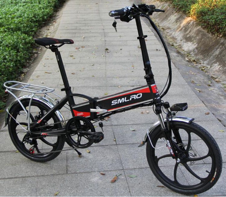 Waterproof Mini 20 Inch Folding Electric 30km/H Max Speed 48V Voltage