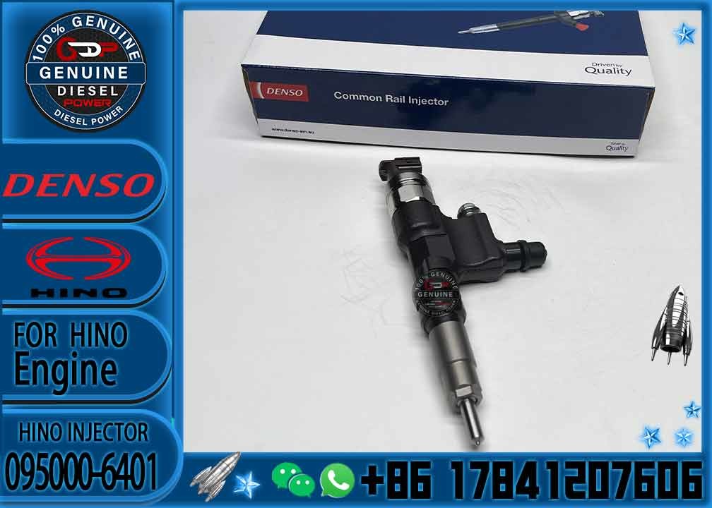 High Quality New Common Rail Injector Diesel Fuel Injector Nozzle Assembly 095000-6401 0950006401 23670-E0070 23670E0070