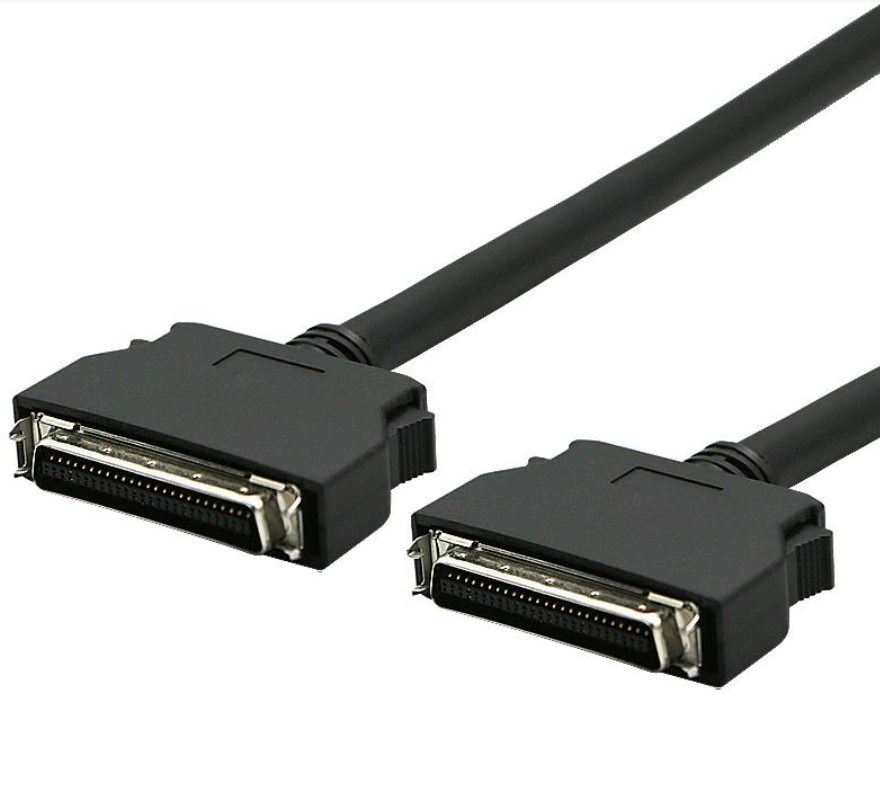 D-SUB Cable Shielded Customize 100% Copper Wire SCSI Cable