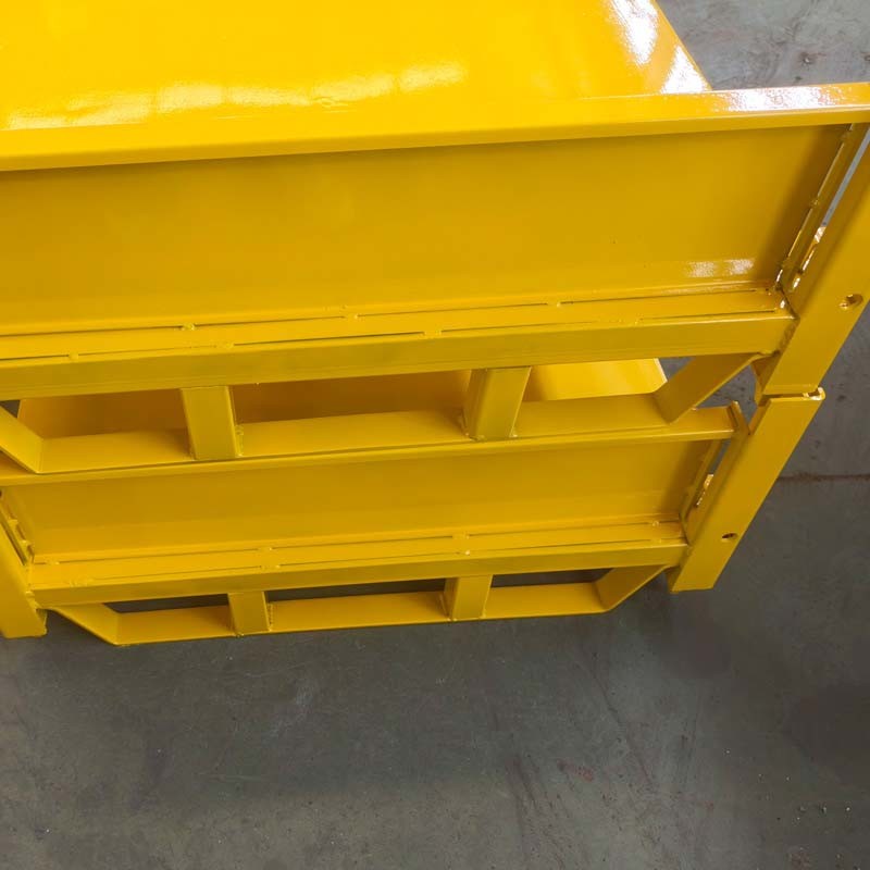 Heavy Duty Steel Bulk Bins Metal Pallet Bins Customized For Industrial