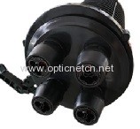 Safety Fiber Optic Splice Closure 12 Ports 525 X 245 Mm Fire Resistant