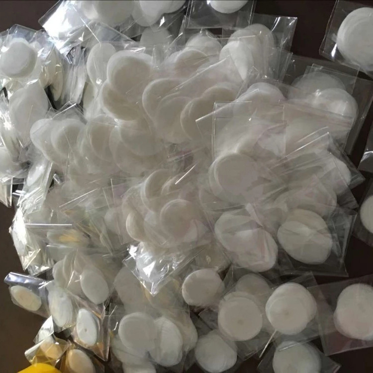 White Food Grade Nylon Mesh Filter Pieces Are Use For Rosin Pressure Filtration