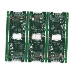 Immersion Silver Multilayer Circuit Board 6 Layer PCB 0.8 MM Thickness