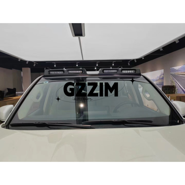 Toyota Land Cruiser LC300 2021 2022 2023 2024 Car Top Roof Led Drl Light Bar, Gloss Black, HIGH QUALITY