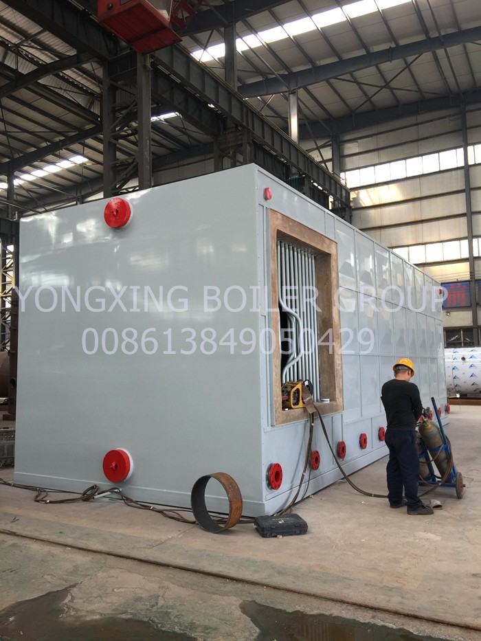 Large Capacity Gas Fired Steam Boiler Textile Industry Fire Tube Condensing Boiler