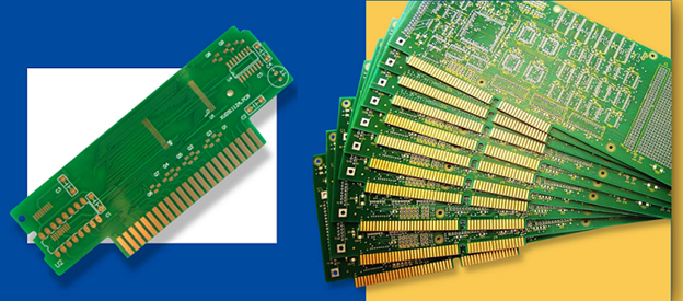 Gold Finger 4 Layer Circuit Board PCB 1.6 MM Thickness UL Certification