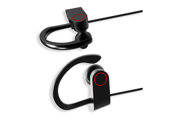 USB Charging Waterproof Workout Headphones , Water Resistant Bluetooth Earphones