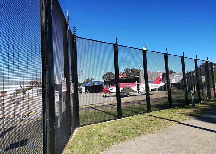 flat bar H Post 76.2*12.6 Metal Security Fencing