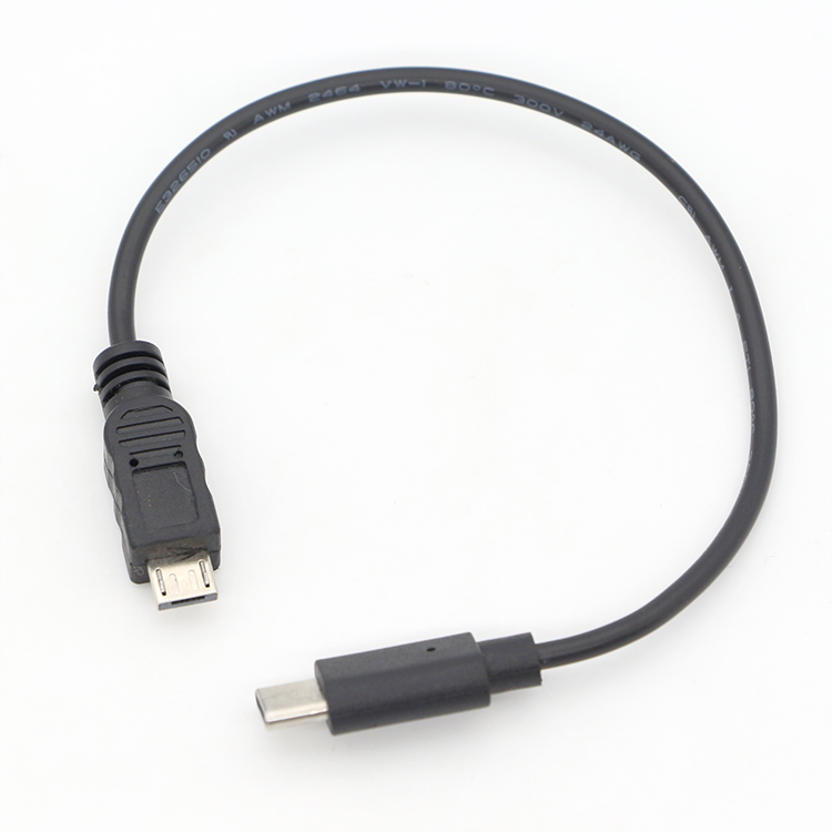 1M 2M 3M USB Type C to Micro A B 5 PIN USB OTG Data Cable
