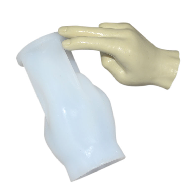 6.5*5.5*12Cm Statue Silicone Rubber Candle Molds 130G Custom Plus Size