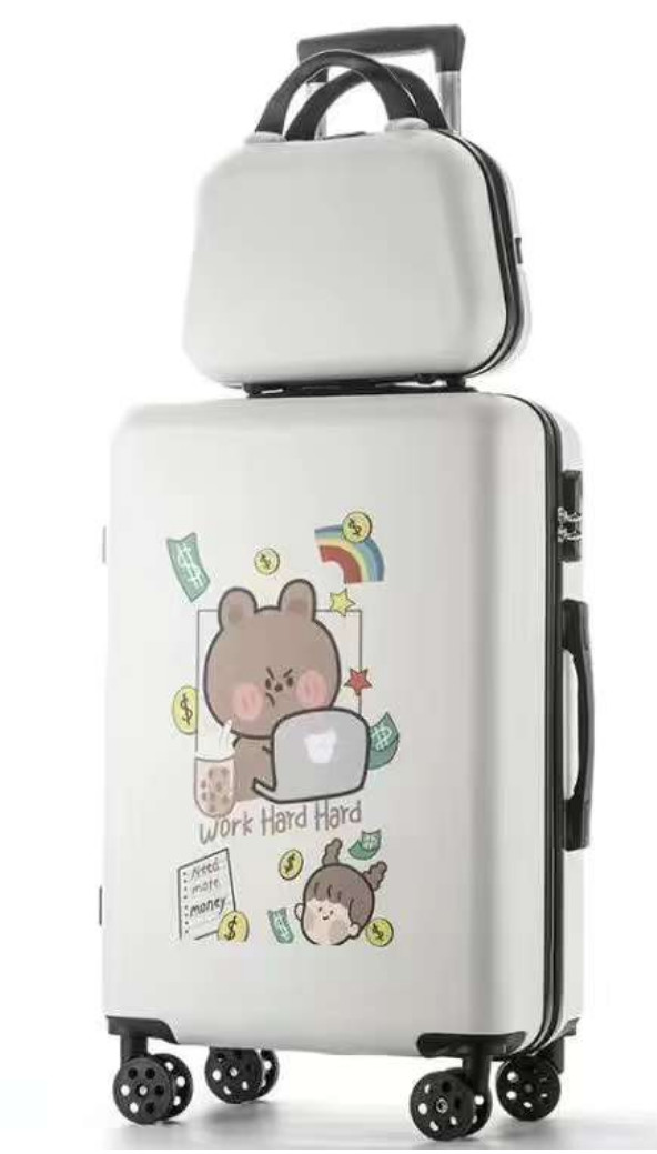 Children'S Pull Rod Luggage Fashion Cartoon New Primary School Students Boarding Password Box Universal Wheel Factory