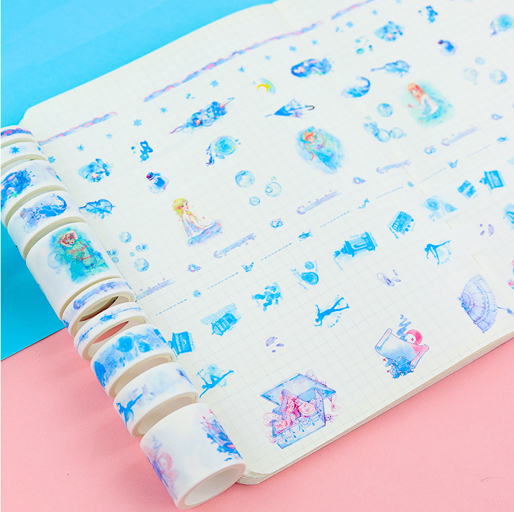 Custom Printed Washi Tapes Masking Tapes Hobbies DIY Material Decoration Adhesive Tapes for KIDS STEM INNOVATION