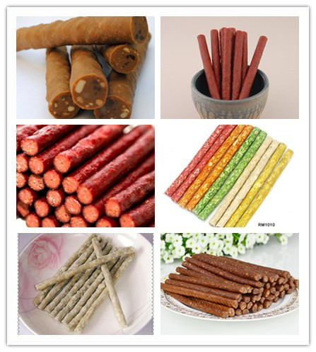 Darin Meat Strip Cutting Machine /Meat Strips Dog Treats Pet Food Processing Line