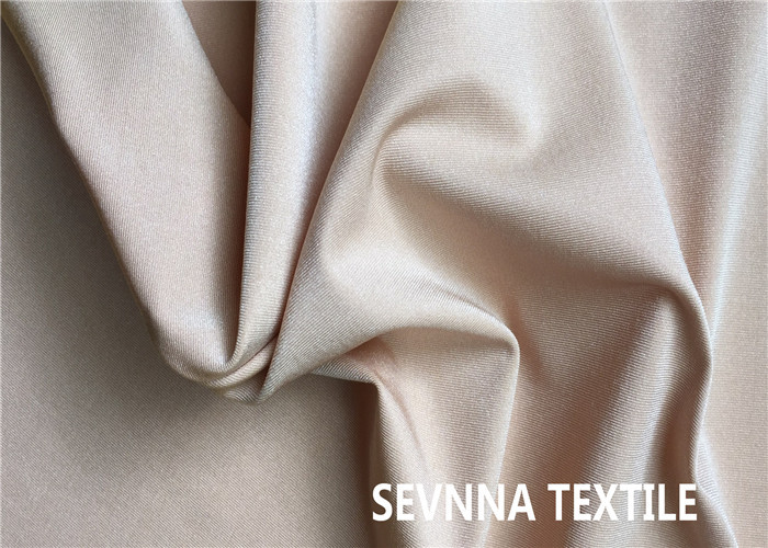 Silk Screen Printed Polyester Spandex Fabric Dark Ink Jet Colors 2 Way Stretchy