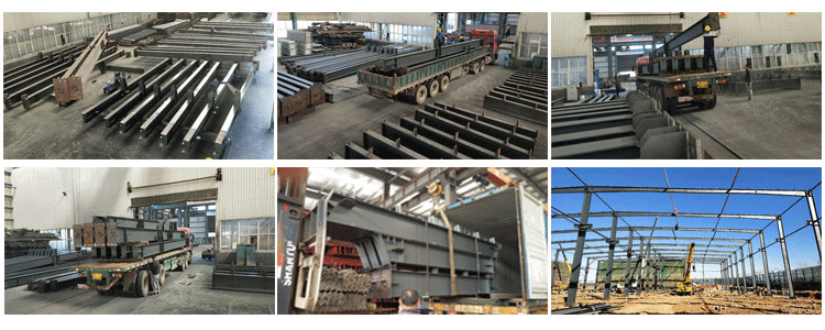 Q345B Workshop Steel Buildings Fabricate Steel Frame Structure Buildings