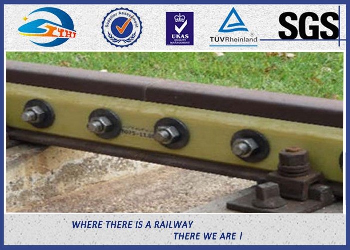 45# Steel 6 Hole Railway Fish Plate Rail Splice Bar With Color Painting