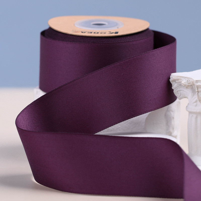 10mm-38mm*50y Polyester Cotton Ribbon Customized Color Cotton Ribbon