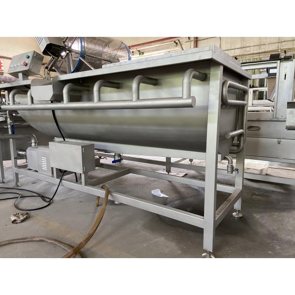 Vortex Type Ozone Vegetable Fruit Washing Machine 1.5T / Hour Capacity