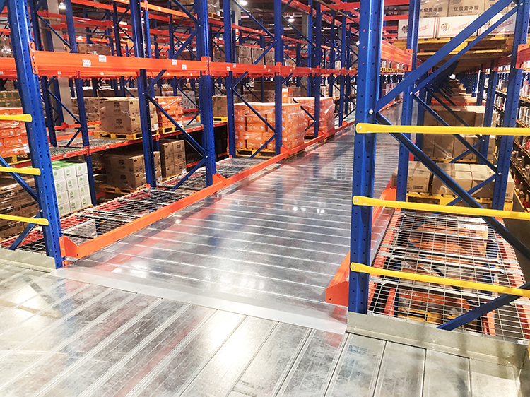 Bolted Structure E-commerce Warehouse Storage Multi Tier Mezzanine Rack