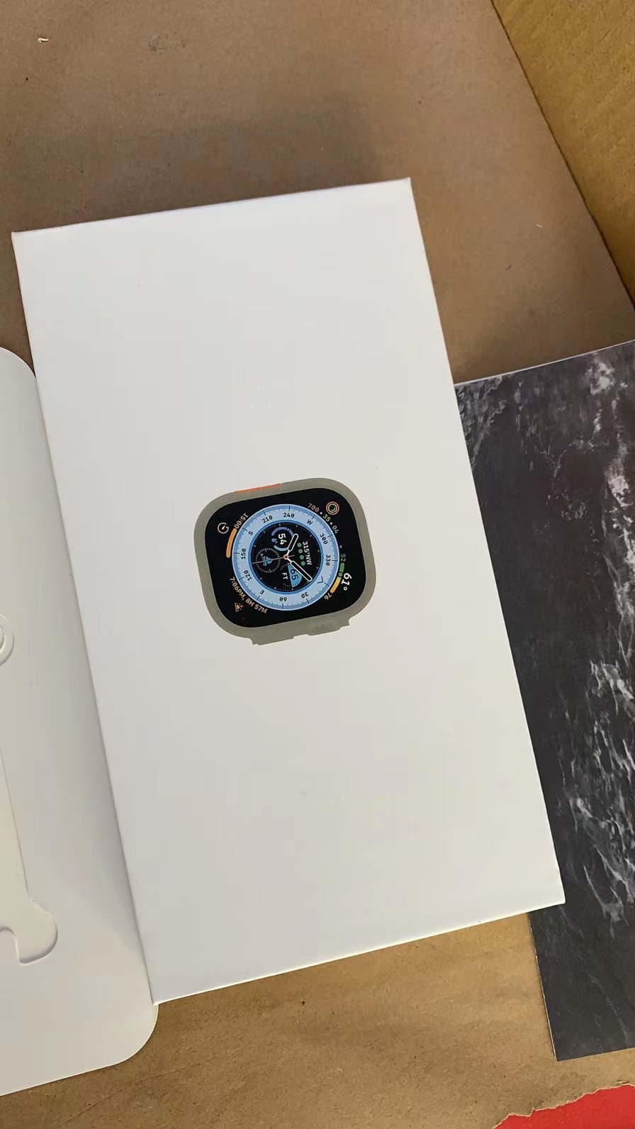 Customized wholesale cover cardboard paper packing box for apple smart watch