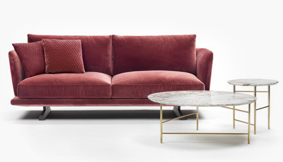 High End Nordic Style Leather Sofa Multi Seater For 5 Star Hotel / Home