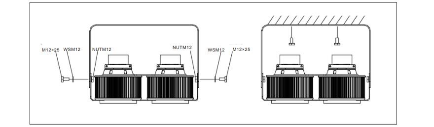 IP67 40W Industrial Explosion Proof Light High Temperature Remote Control Smart Water Proof