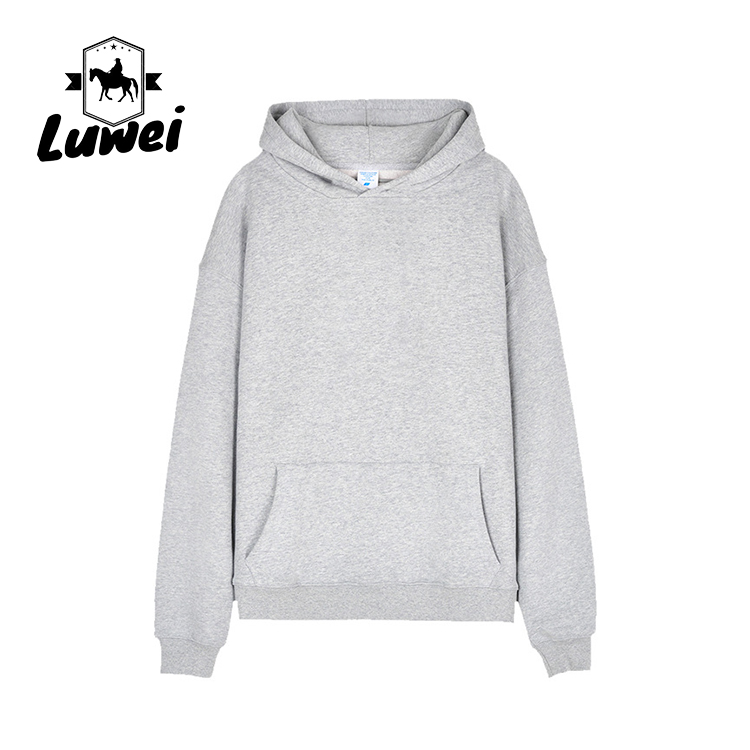 Oem Slim Fit Joggers 350g Supplier Pull Over Tracksuit Mens Pullover Hoody Heavy 85%Cotton Hoodie For Wholesale