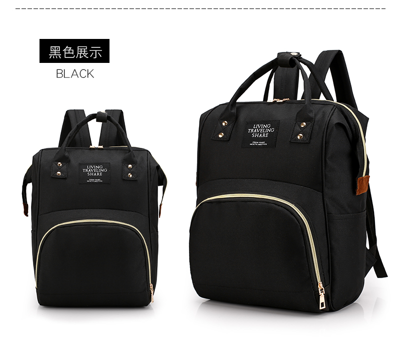 Customize Mommy Nursing Handbags Maternity For Baby Stroller Travel Backpack