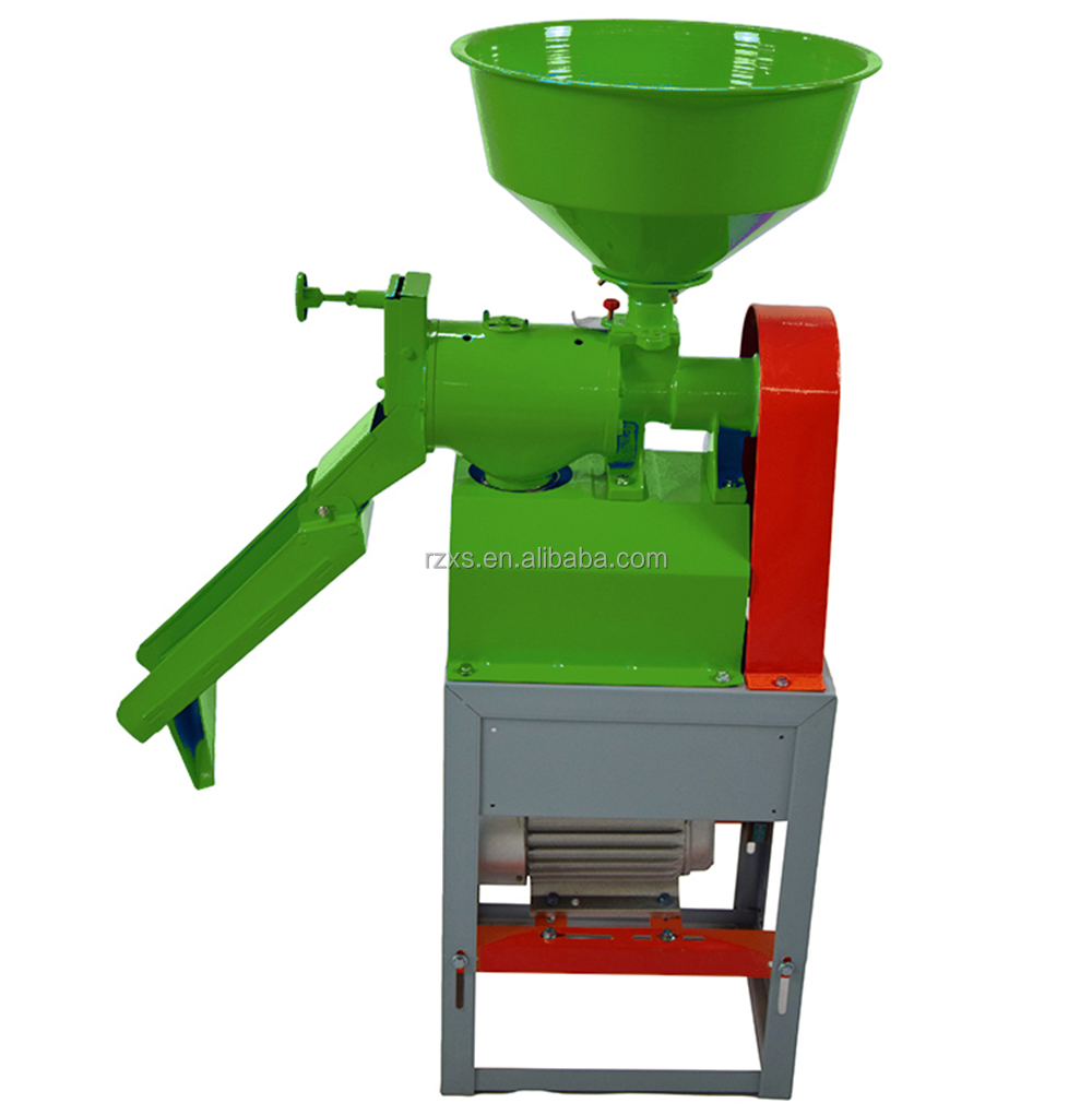 6n70 Mini Rice Milling Machine with Gasoline Engine and De-stoner at Competitive