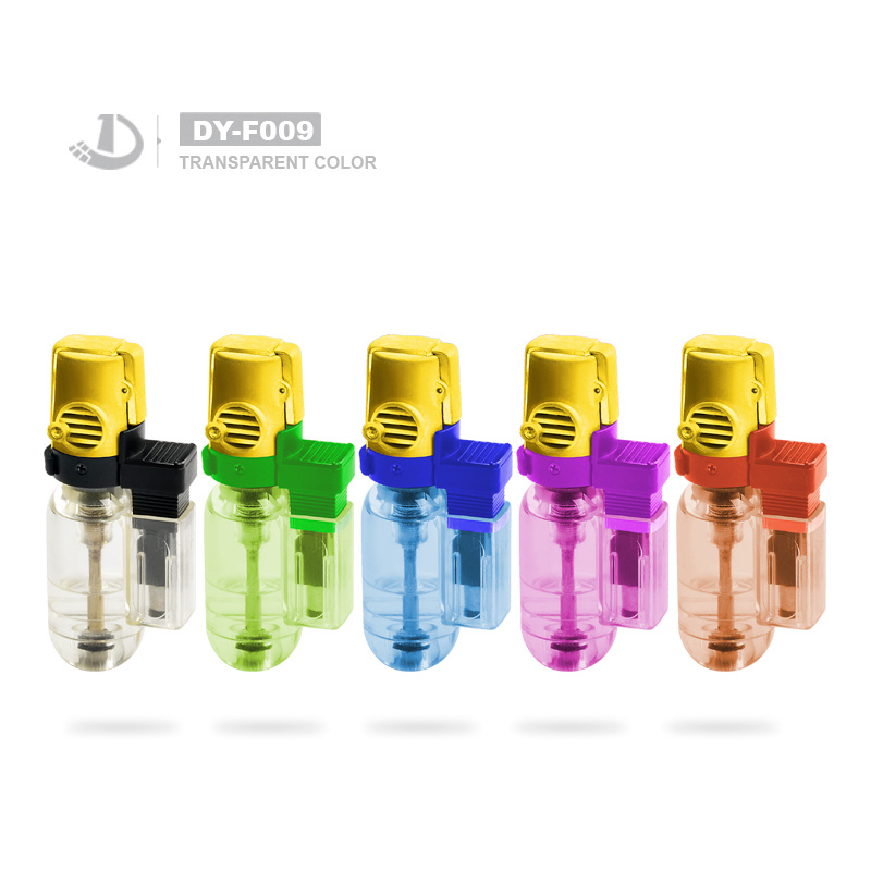 Dong Yi Hot Sale Unique Gas Cigarette Lighter with Five Color