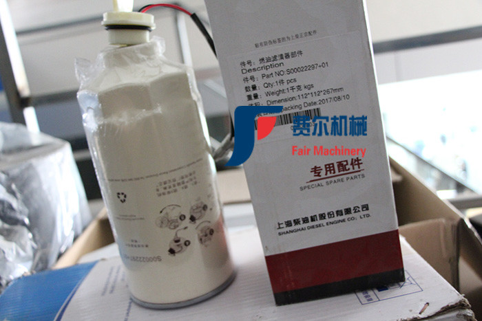 Original Weichai Engine Parts , Fuel Filter Water Separators S00022297+01