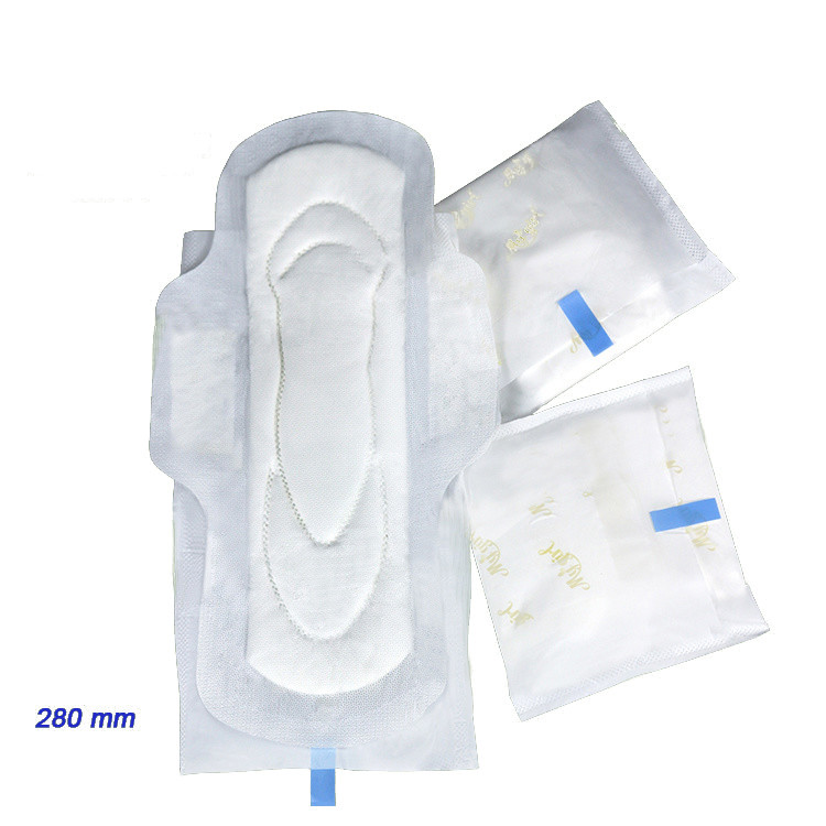 Daytime Women's Sanitary Towel Pads With Wings Absorbent Cotton Over Sheet