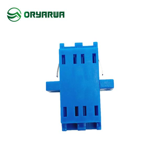 ISO9001 Integrated LC DX SM MM Fiber Optic Adapter