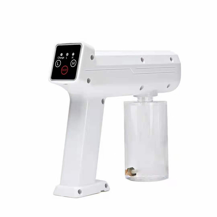 Wireless Disinfection Spray Gun Cordless Sanitizing Blue Ray Nano Disinfecting Spray Gun For Sterilization For Car Home