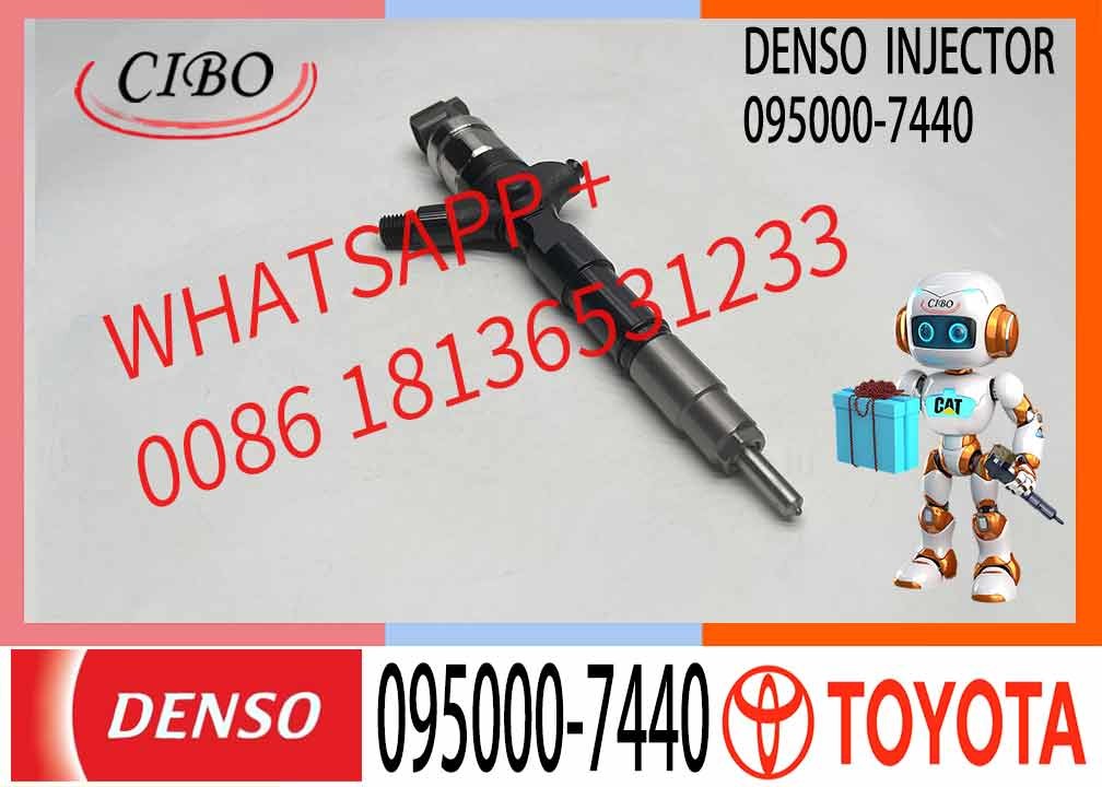 Hot Sale High Quality Diesel Common Rail Injector 095000-7440 2367039265 23670-39265 For TOYOTA DYNA 1KD-FTV