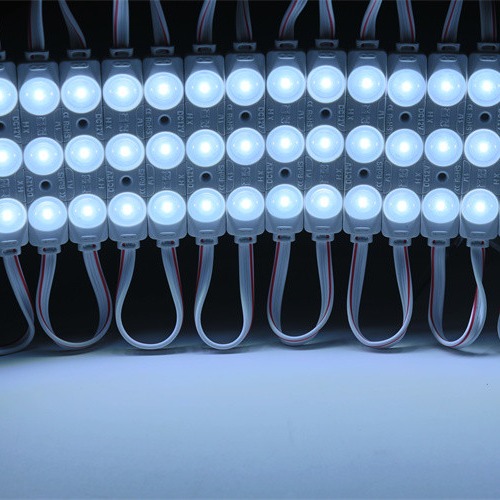 DC 12V 3 Lights Sign Lens SMD 2835 lighting backlight LED Module Light