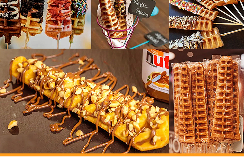 Christmas Tree Snack Making Machine with Open Mouth Taiyaki Function Waffle Maker